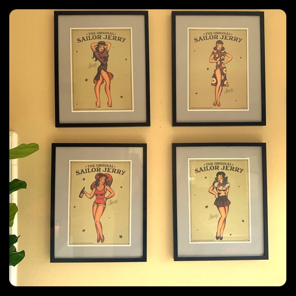 Sailor Jerry Wall Art Posters No Frame Poshmark